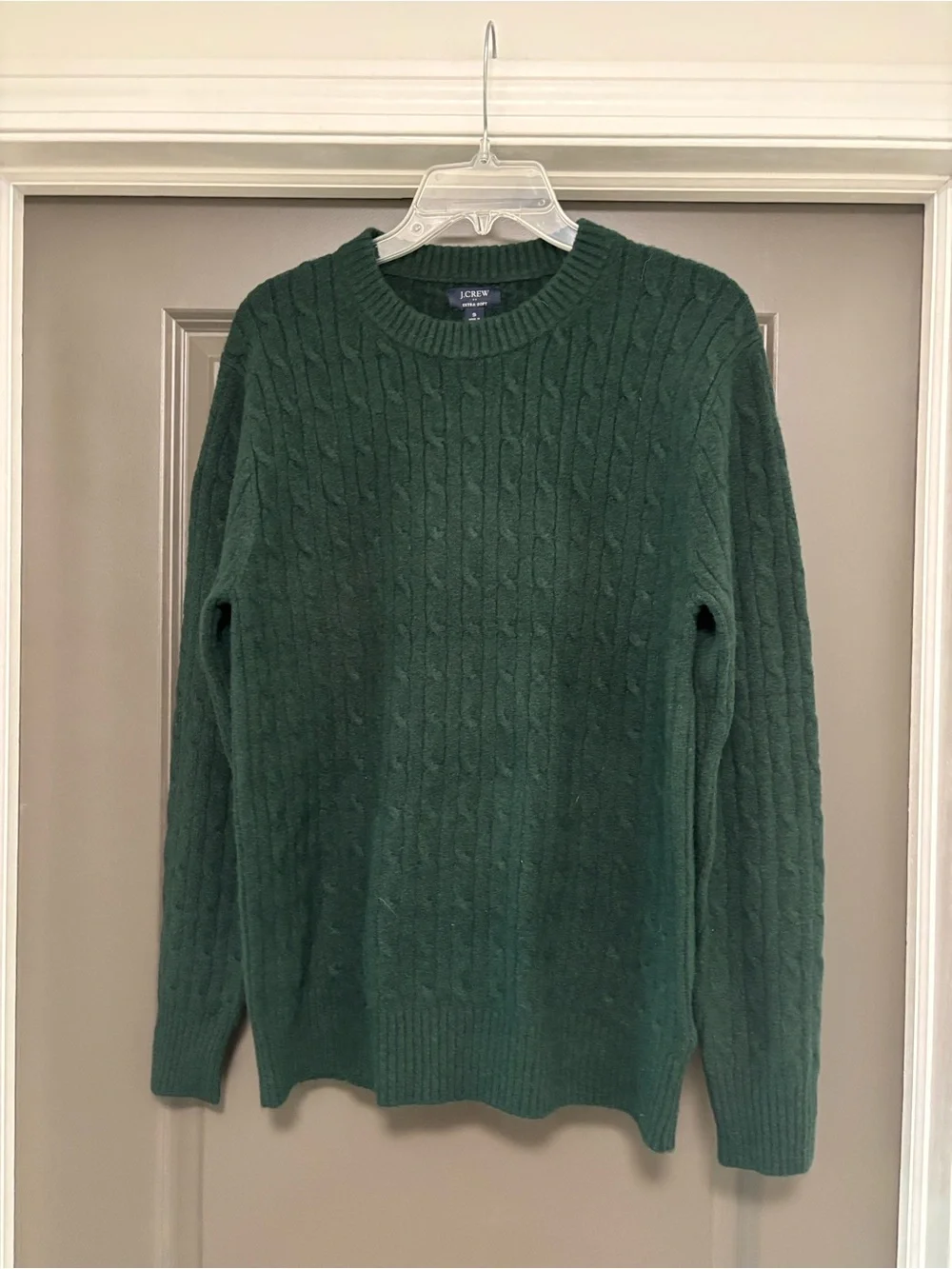 J. Crew green sweater S NWT